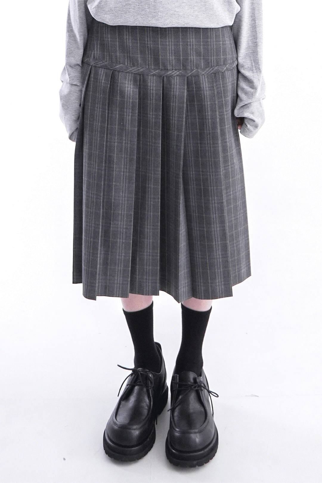 URBAN CHECK SKIRT