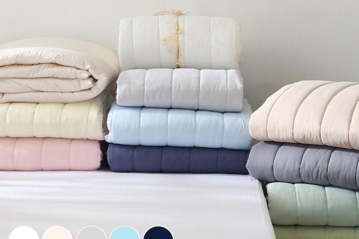 데일리 먼지없는 세미마이크로 고정밴딩 침대패드 11색상