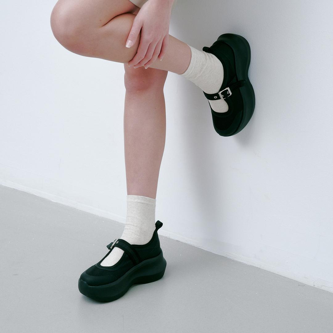 솔트앤초콜릿 [셀럽PICK] 루미 메리제인 스니커즈 412610005(6cm)