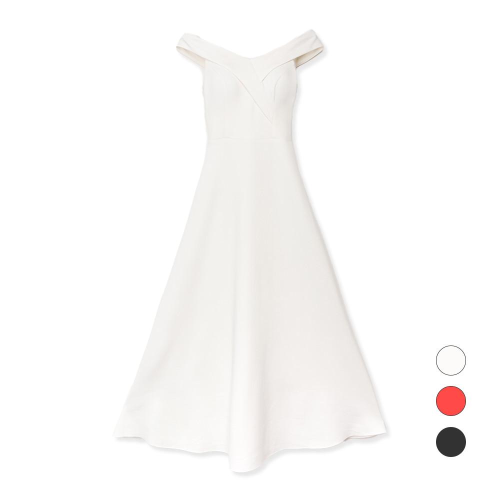 줄리엣 롱 플레어 셀프웨딩 파티드레스 결혼식2부 피로연드레스 연주 돌맘 브라이덜샤워원피스