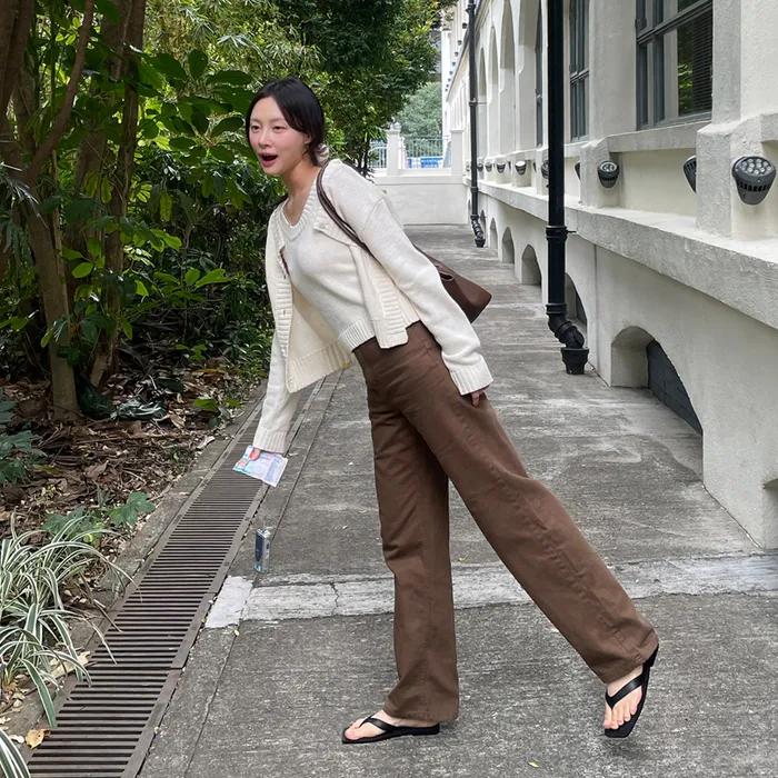 Tennis Denim_Mocha Brown