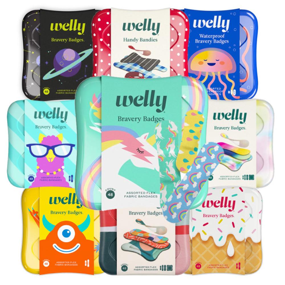 welly bandages 웰리 밴드 저자극 습윤 밴드 방수 반창고 귀여운 패션밴드15종