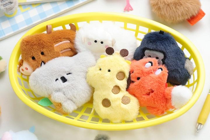 [1+1]동물 친구 피규어 냉장고 자석 인형 마그넷 인테리어 랜덤 키링 선물 30types