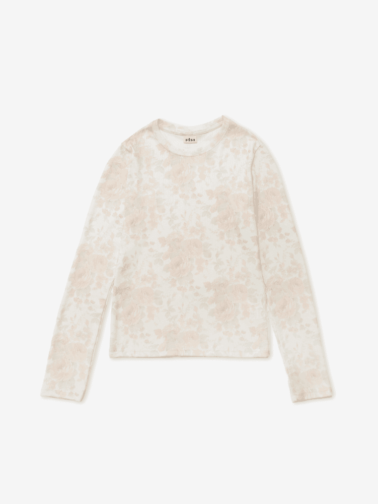 더베를린 flower long sleeve