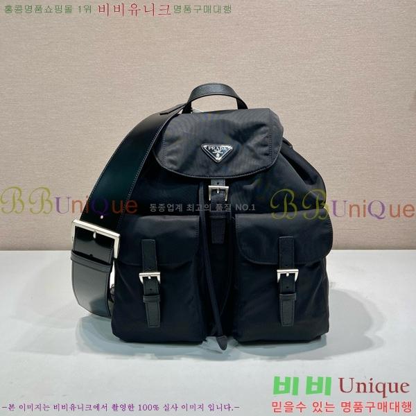 #프라다 리나일론 백팩 블랙 2VZ110-101