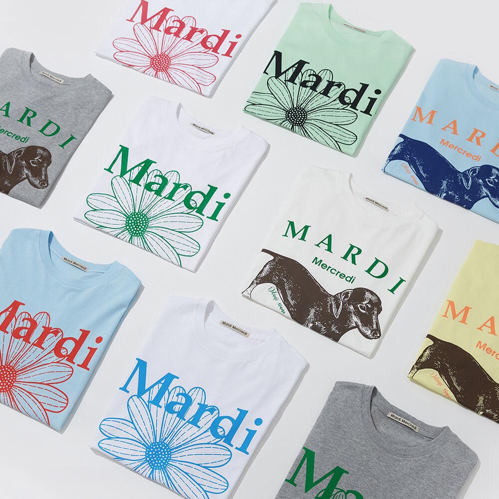 MARDI T SHIRT - FLOWER / DDANJI (12COLOR)