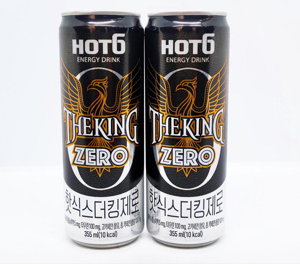 핫식스 더킹 제로 355ml 24캔
