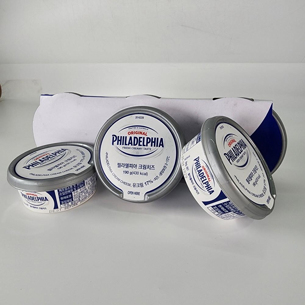 필라델피아 크림치즈 플레인 190g X 3 [코스트코] [원산지:호주]