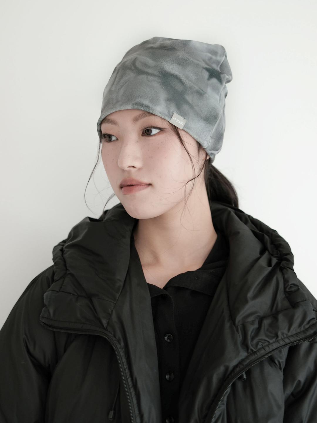 Starry beanie - Khaki gray