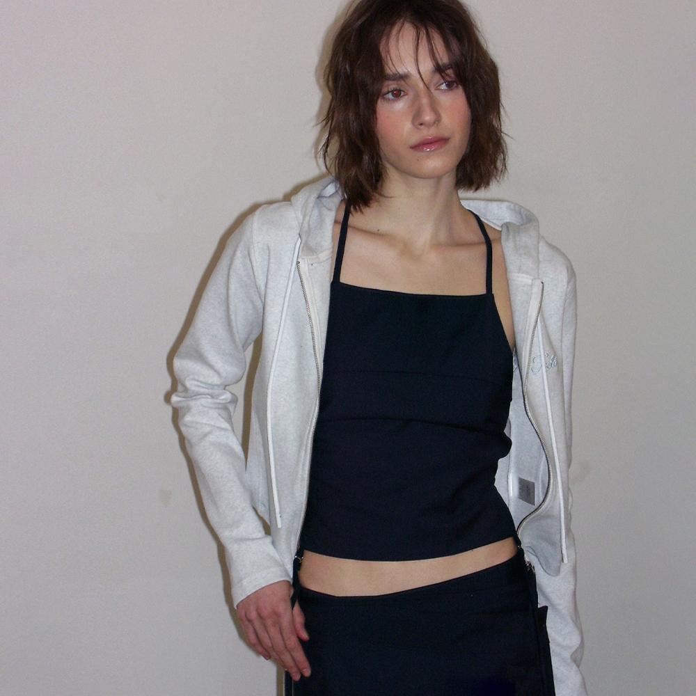 Ave slim hoody (melange)