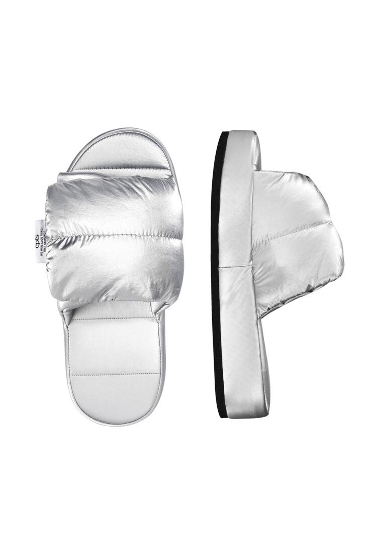LIGHT CUSHIONED OFFICE & ROOM SHOES (SILVER)