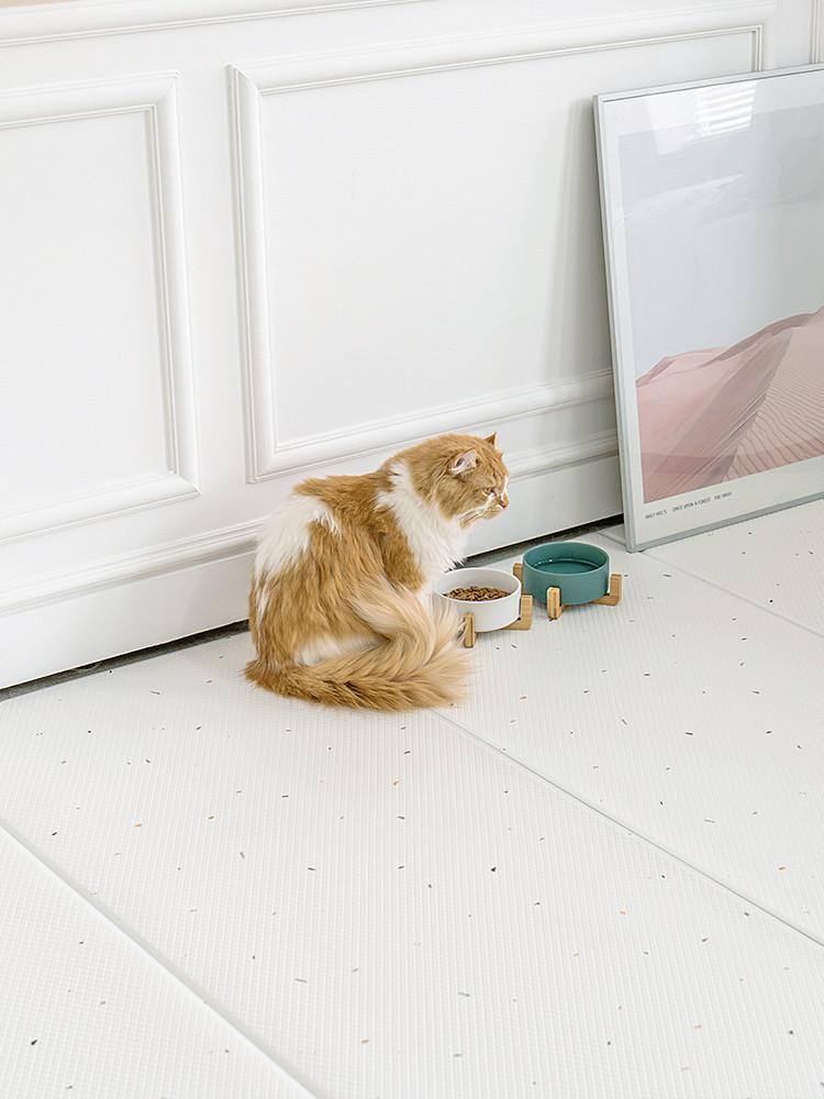 [폴딩140x60cm] 디팡 고양이매트 캣플레이매트 미끄럼방지 7mm