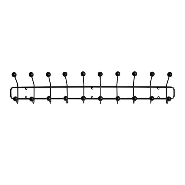 bill horizontal hook large black