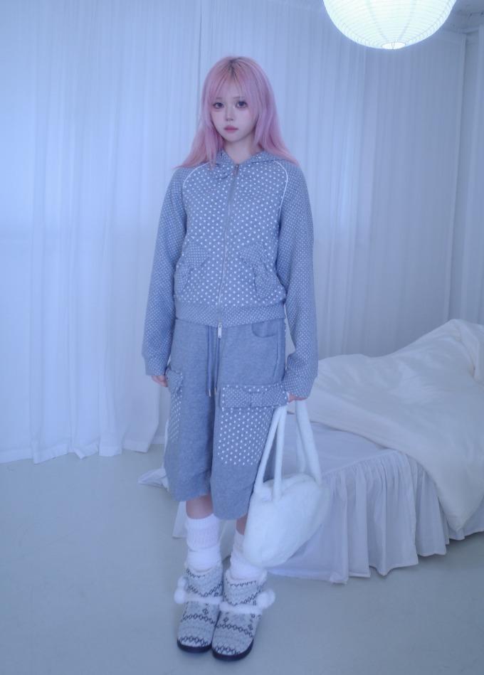 묘랑 miyu dot ribbon set up