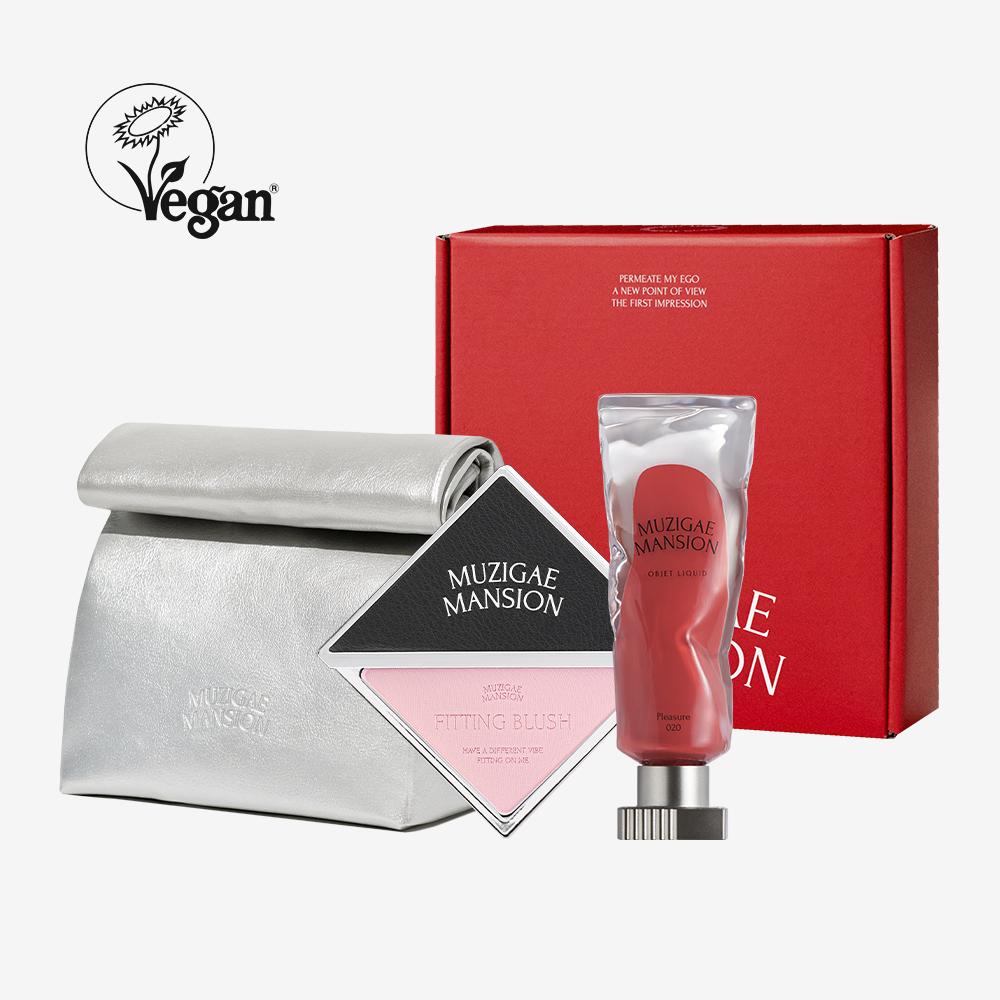 [단독/실버파우치증정] 오브제리퀴드 + 피팅블러쉬 2종 GIFT SET