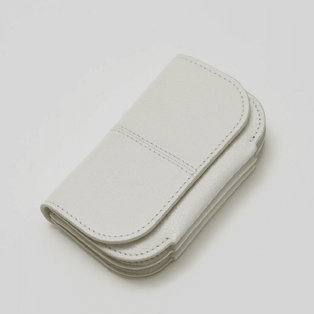 mm card wallet / white