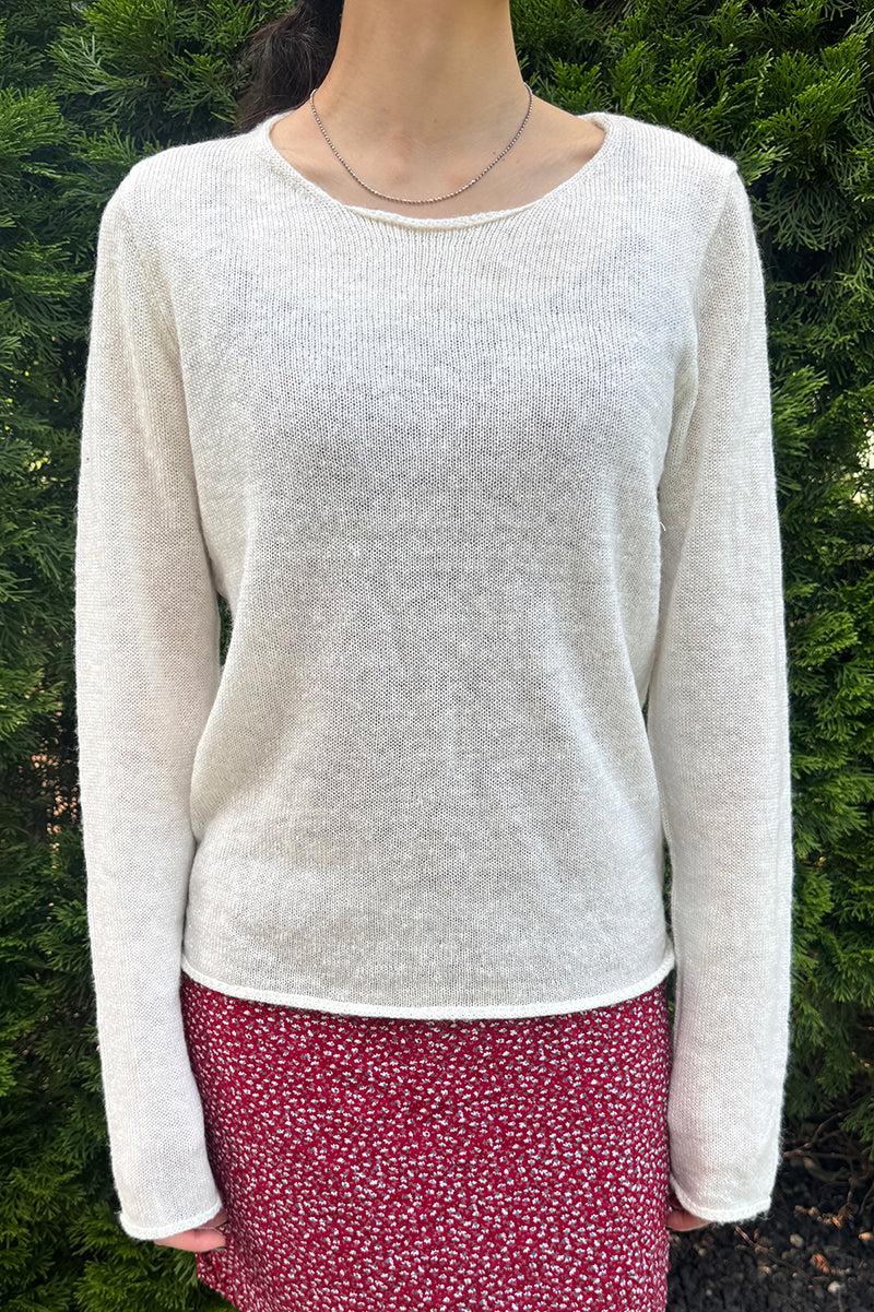 Stella Mohair Sweater - Ivory