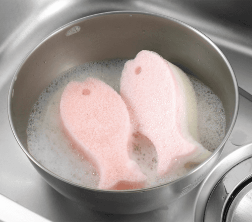 마나 체리 블라썸 물고기 수세미 2P