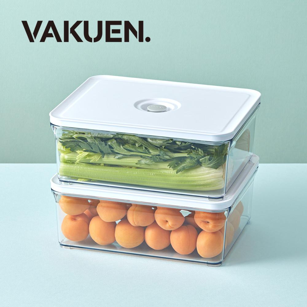 [VAKUEN maha] 바퀜 마하 베이직 4.0리터 1개 / maha Basic 4.0L (4000mL) / 기기형 진공 밀폐 용기