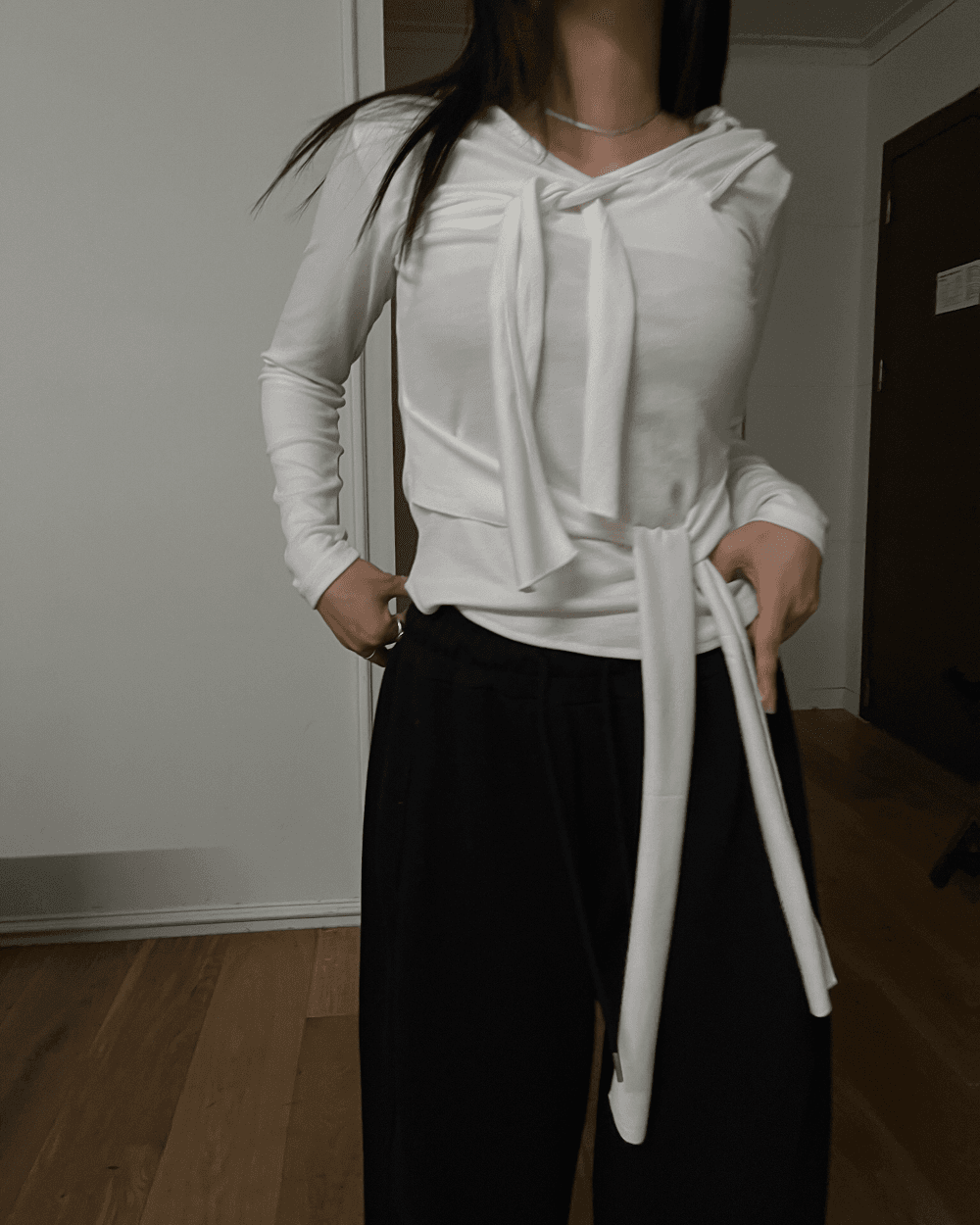 (3color) 밀리언 꼬임 후드티