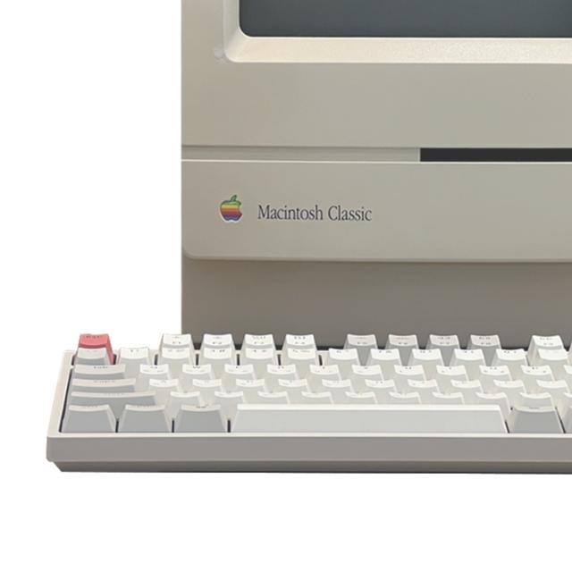 키크론 C2 PRO Retro 레트로 유선 기계식 키보드 적축