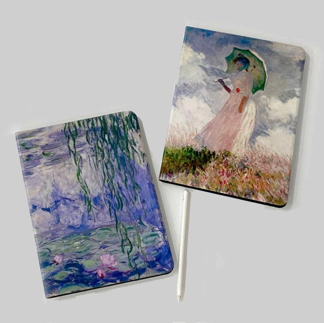 [온세스튜디오] 아이패드 모네 케이스 프로 9세대 투명 11인치 에어4 명화 유화 에어3