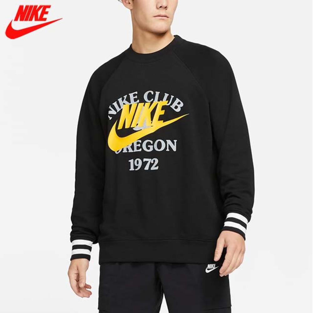 나이키 오레곤 1972 올드스쿨 긴팔 맨투맨 블랙 골드 티셔츠