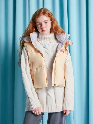 SHORT GOOSE DOWN VEST 숏 다운 베스트