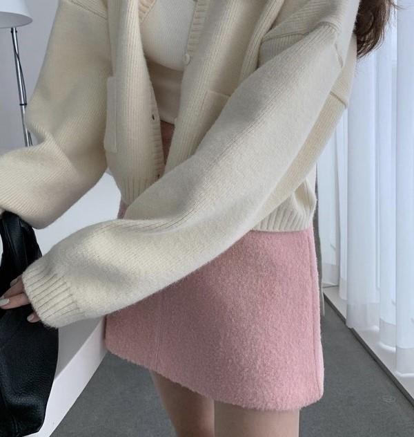 런던플랏 [세일]겨울스커트 울스커트 미니스커트 울트위드스커트