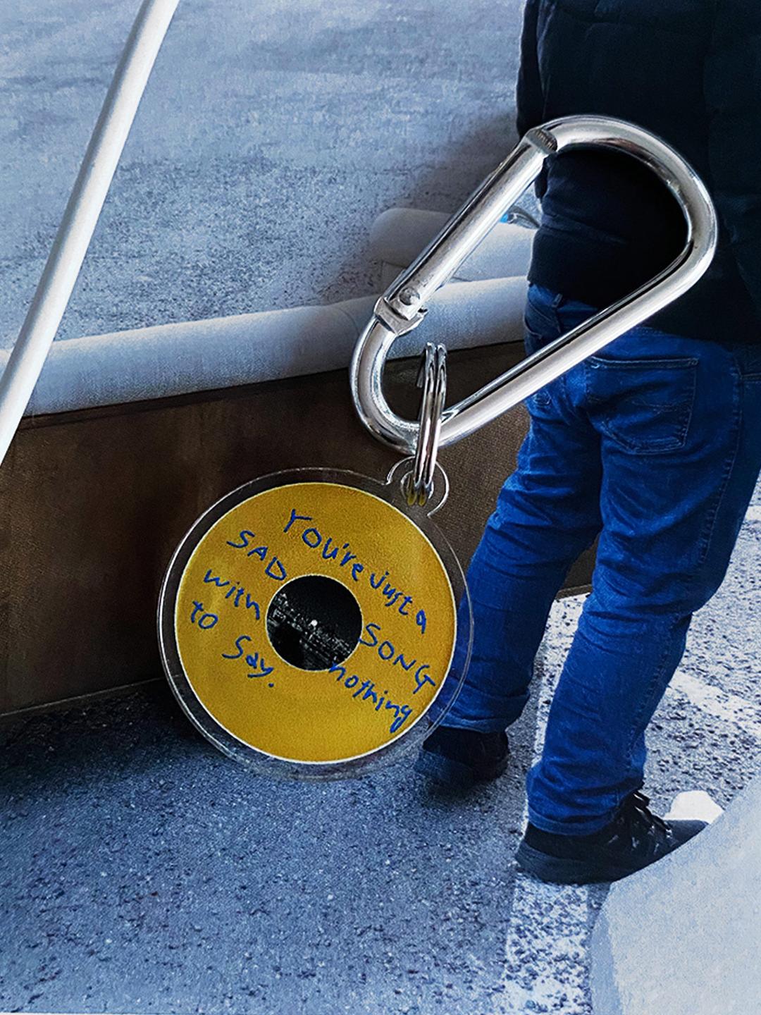 Sound is Colour! Keyring (Yellow)