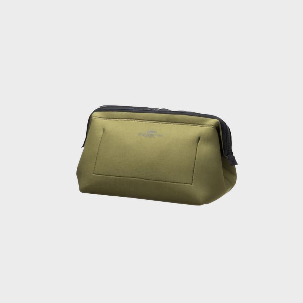 PUEBCO 푸에브코 WIRED POUCH Large/Olive x Yellow