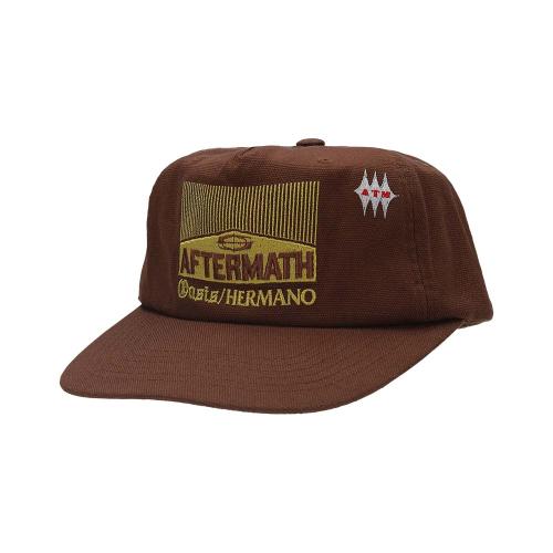 ATM CIGAR 5 PANNEL BALL CAP BROWN