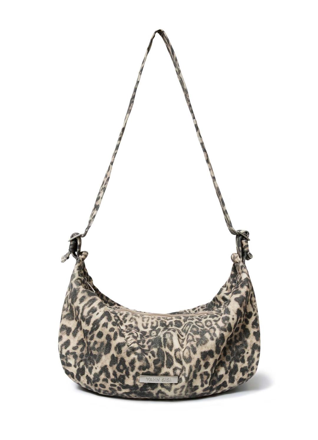 필로우 보트백(M) - 레오파드