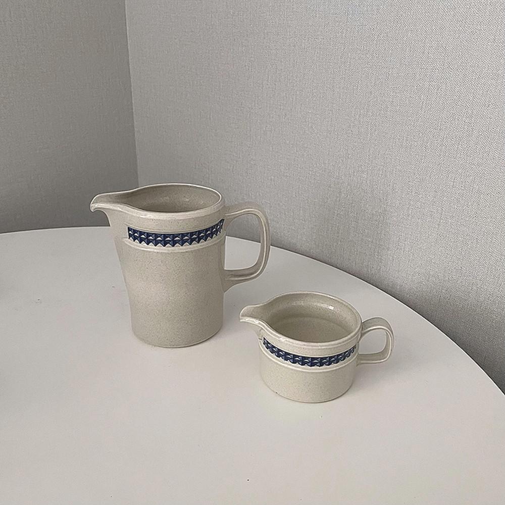[중고] [빈티지]웨지우드 트라이앵글 저그 / 크리머  Wedgwood Triangle Jug / Cremer