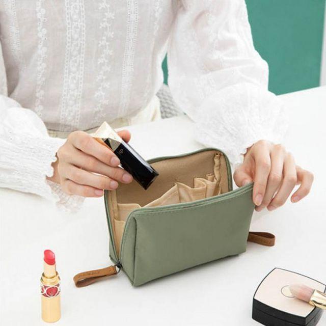 은플 여행용 화장품 메이크업 파우치 이너백 휴대용 수납 미니 가방 4컬러 악세사리 립스틱 보관 생활방수 DMM_36822113