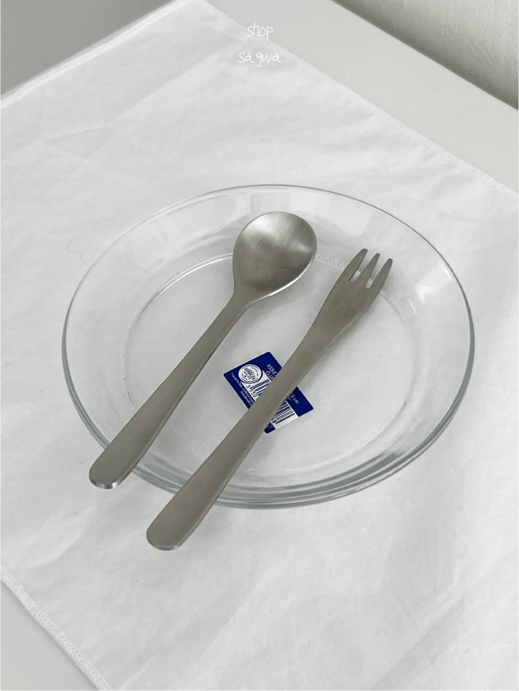 (샵사과) 디저트 포크, 스푼