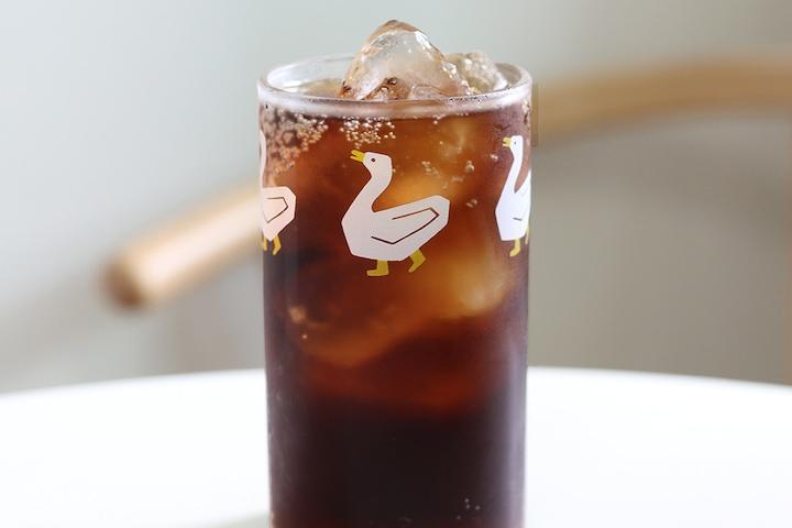 꽥꽥 내열 글라스 컵