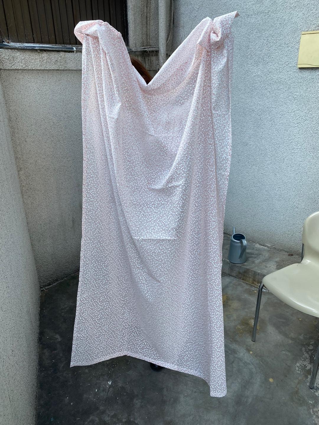 장밋빛 눈꽃 커튼