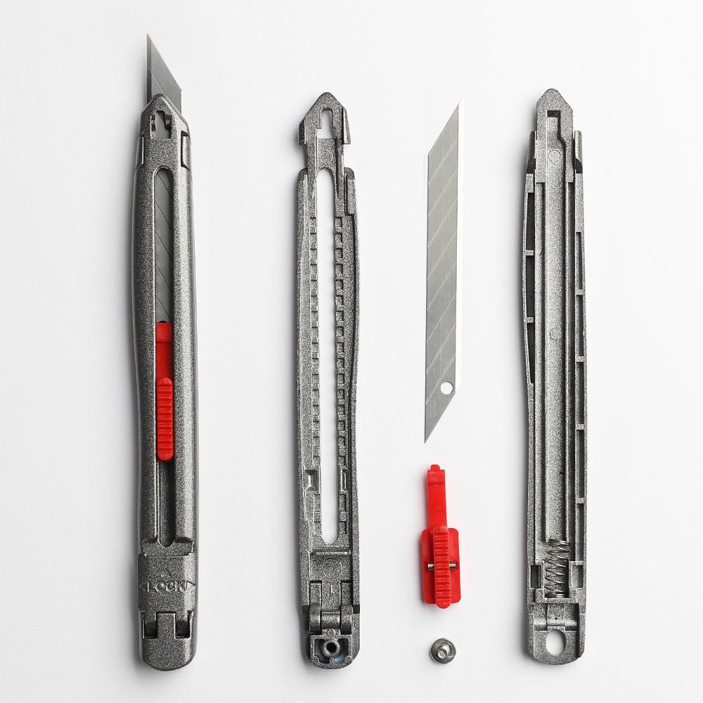 [아날로그] 프리미엄 크롬 커터칼 30도 최상급 SK2 소재 칼날