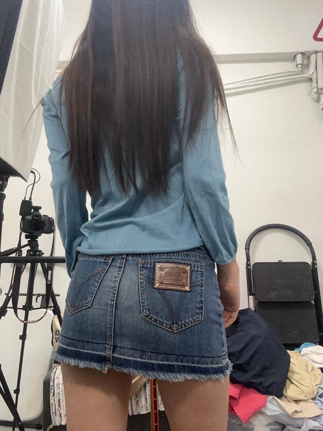 돌체앤가바나 데님 스커트 청치마 | 후루츠패밀리