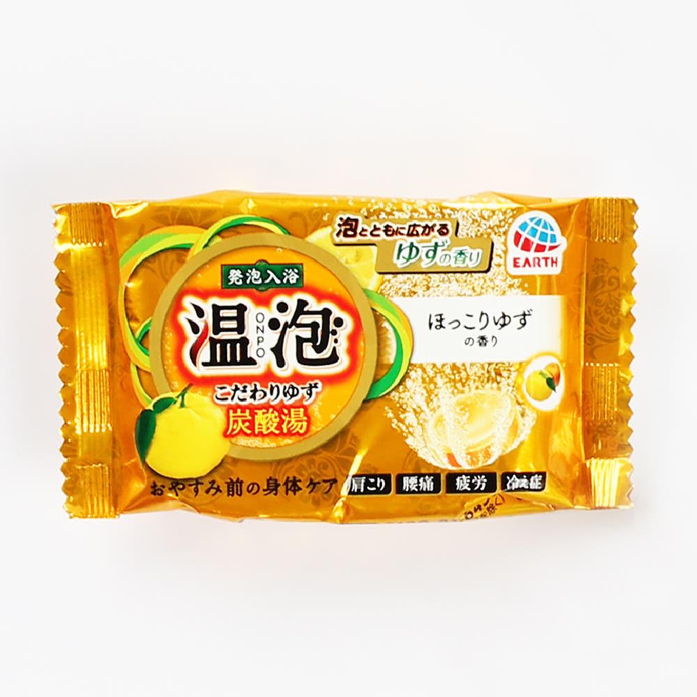 온포 탄산 입욕제 쌉쌀한 유자의향기 펜션입욕제 일본입욕제