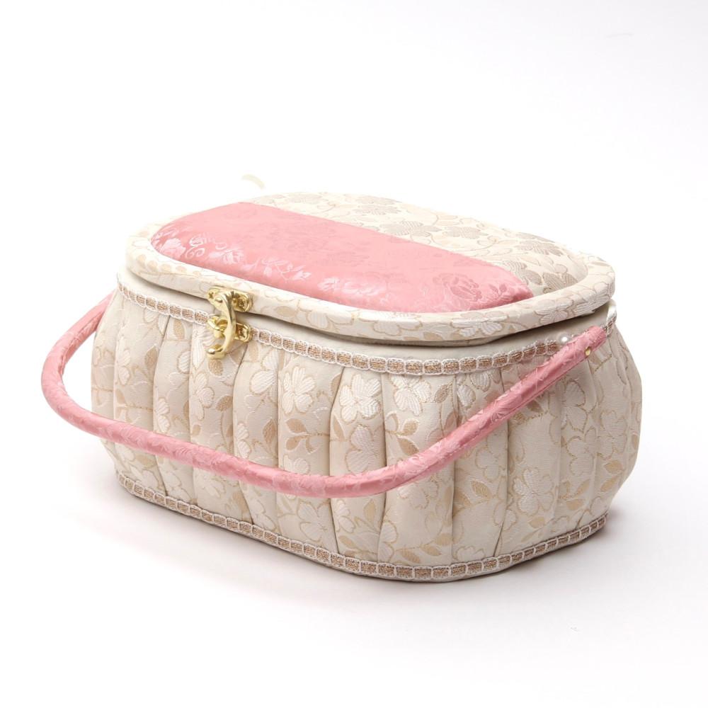 마마리 코스모스 자카드 반짇고리