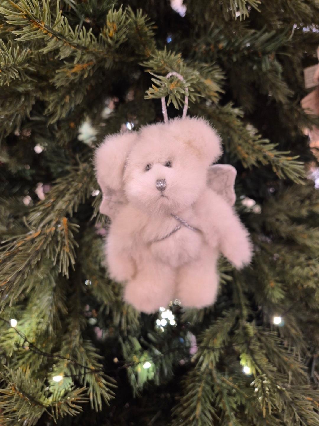 Boyds bears ornament - silver nose angel