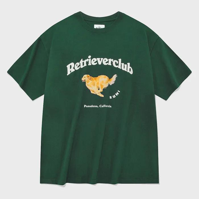 RUNNING RETRIEVER SHORT SLEEVE [GREEN]