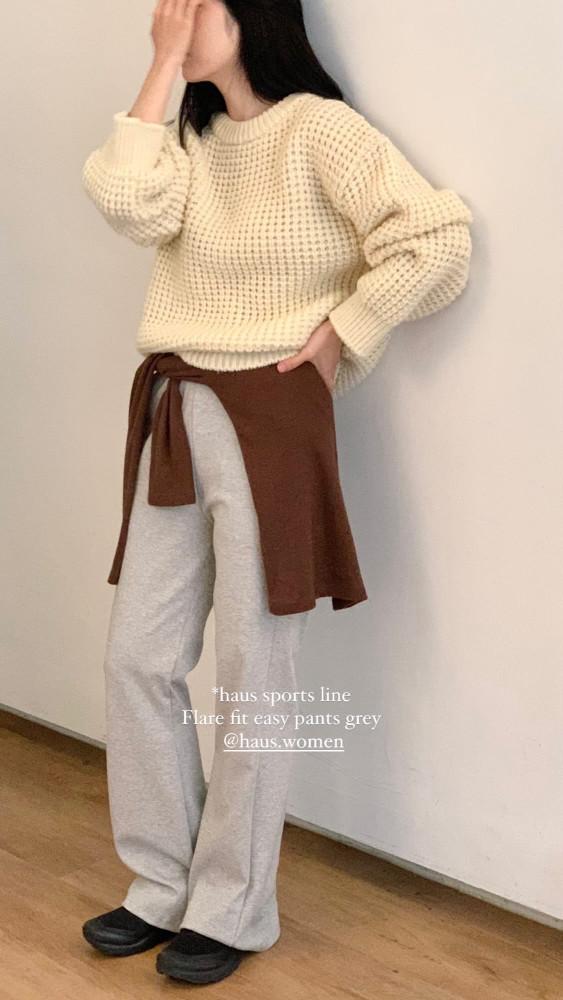 HAUS 하우스 플레어핏 이지 팬츠