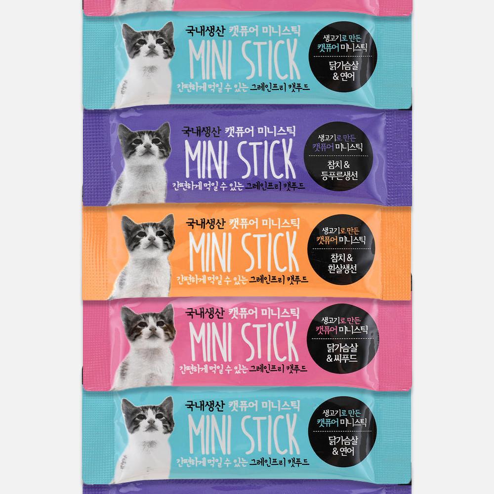 캣퓨어 미니스틱 고양이간식 7g