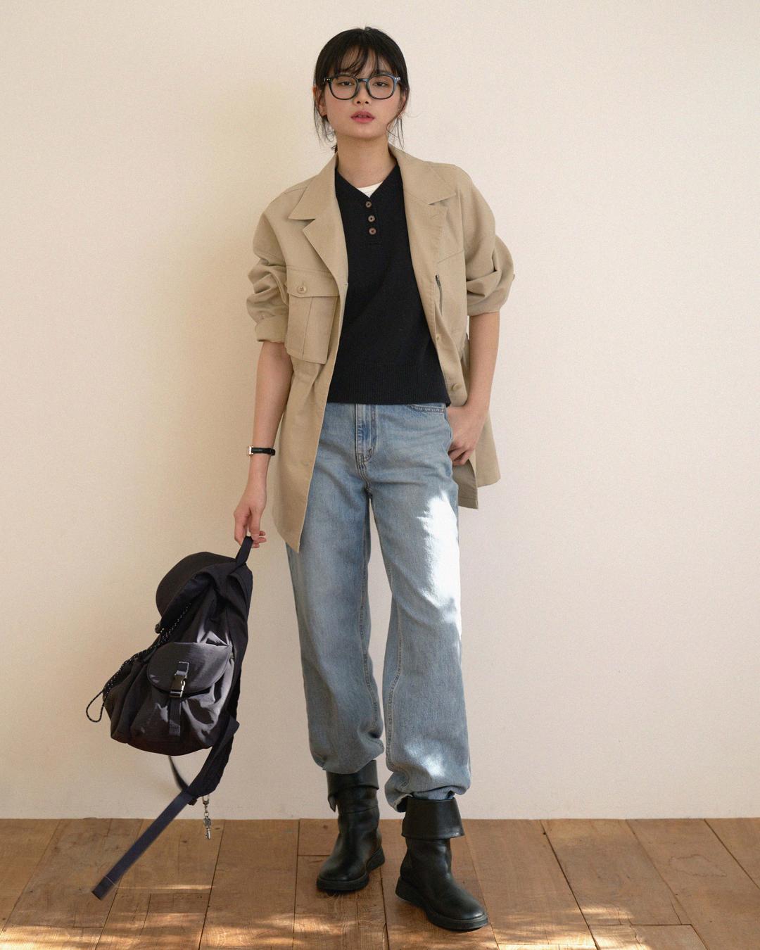 2/29 15:00 Ian work jacket - beige