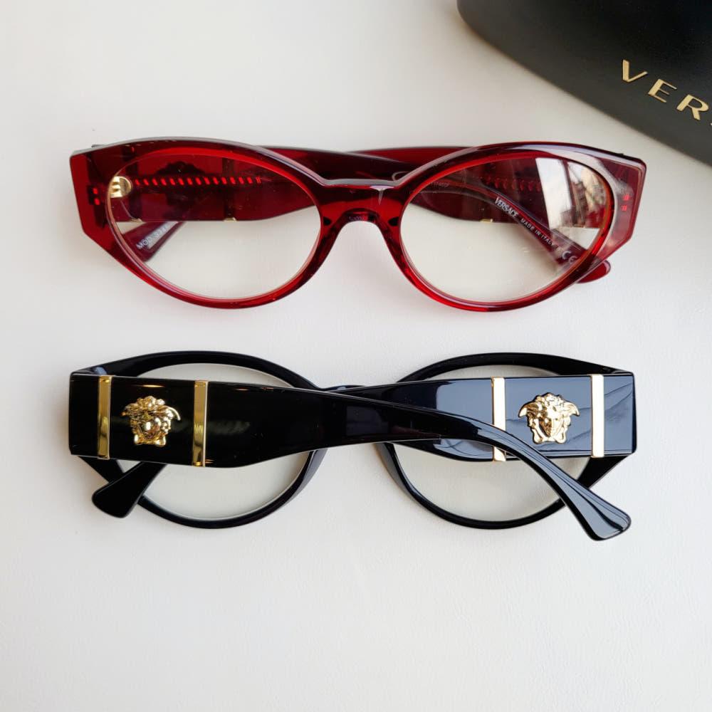 베르사체 빈티지 뿔테 메두사 안경 VE3345