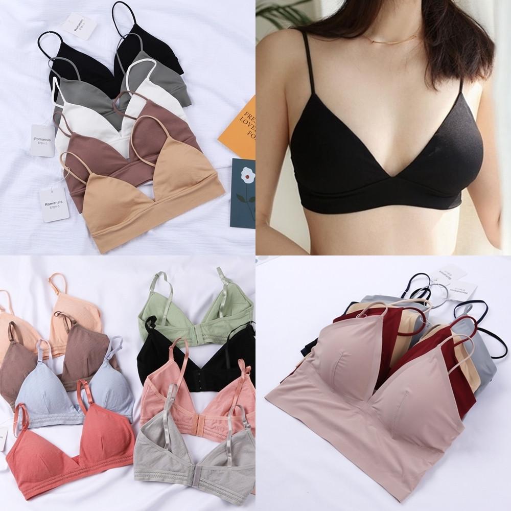 브라렛 노와이어 편한 브라탑 브래지어