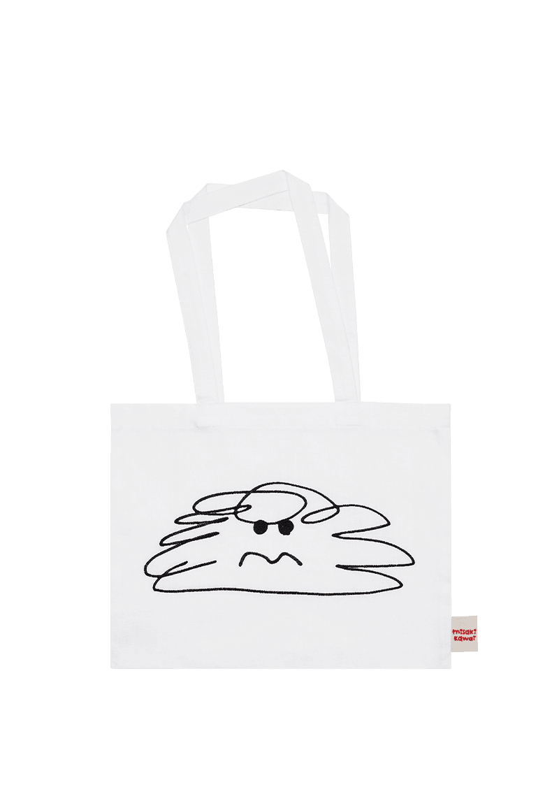Cave Life Embroidery Bag by Misaki Kawai 케이브 라이프 자수 스퀘어 백 by 미사키 카와이
